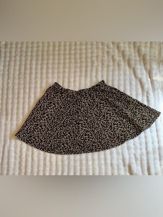 Connection 18 Dresses & Skirts - Connection 18  Women’s Black with Tan Pattern Skirt Size Large